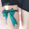 1PC Sexy Lace Bow Garter Bride Solid Color Fashion Comfortable Wild Thigh Ring Wedding Accessories 2022