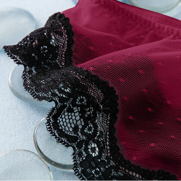 2021 New Fashion Delicate Safety Short Pants For Women Underwear Sheer Lace Tank Panties Lace Translucent Sexy Underpants Трусы - Image 6