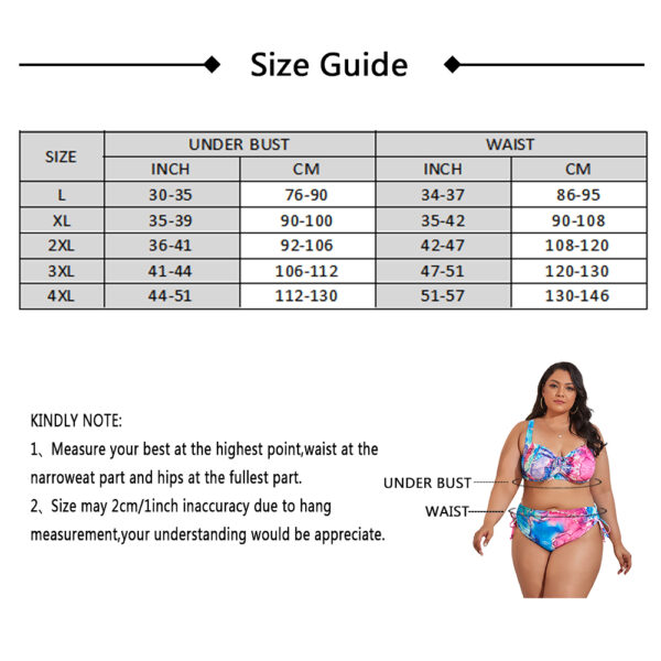 2022 New Plus Size Swimwear for Women Bathing Suits 2 Pieces High Waist Push Up Bikini Sets Tummy Control Black Leopard Print - Image 6