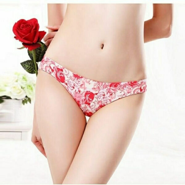 3pcs/set Women's Seamless Underwear Leopard Intimate Women Sexy Lace Black Floral Panties Seamless Panty - Image 4