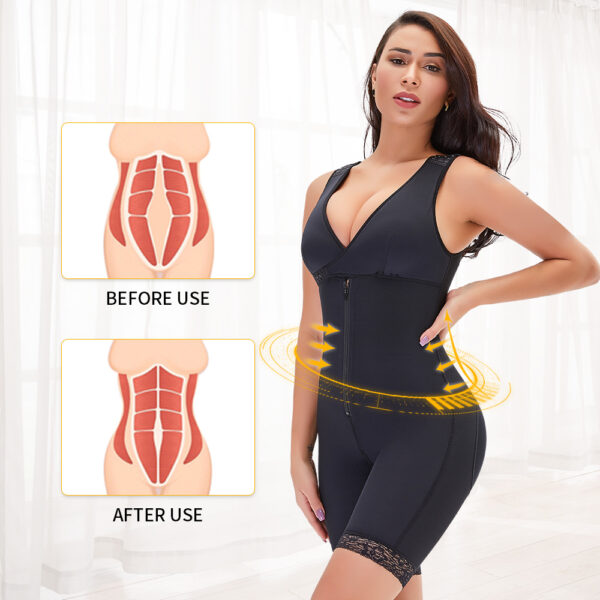 Fajas Women's Binders and Shapers Waist Trainer Corset Butt Lifter Slimming Underwear Bodyshaper Lingerie Modeling Strap Tummy