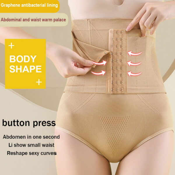 High Waist Control Panties Body Shaper Shapewear Thong for Women Tummy Control Butt Lifter Slimming Invisible 2021