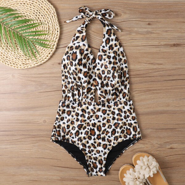 Leopard Monokini 2022 Sexy Swimwear Women One Piece Swimsuit Female Swimming Suit For Women Bathing Suit One-piece Suits