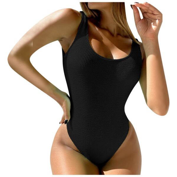 One Piece Sexy Women Swimsuit Swimwear Female Solid Push Up Thong Bather Bathing Suit Monokini Brazilian Swimming Suits 2022