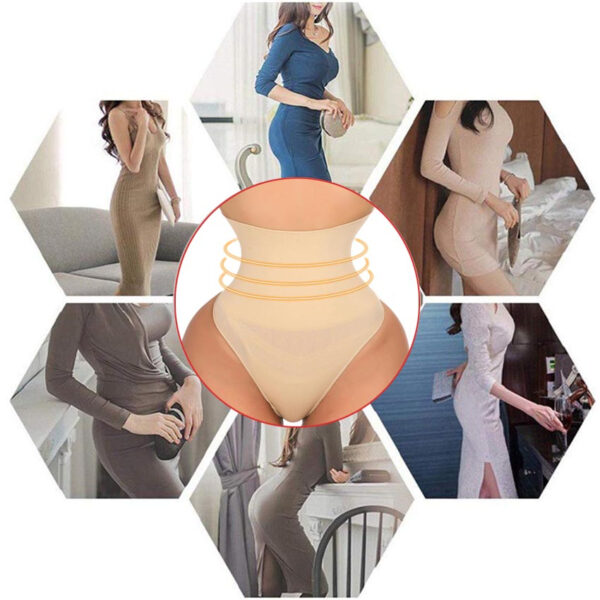 S-XXXL Womens Slimming Panties High Waist Tummy Control Briefs Female Trainer Shaping Underpants Butt Lifter Shapewear Underwear - Image 5