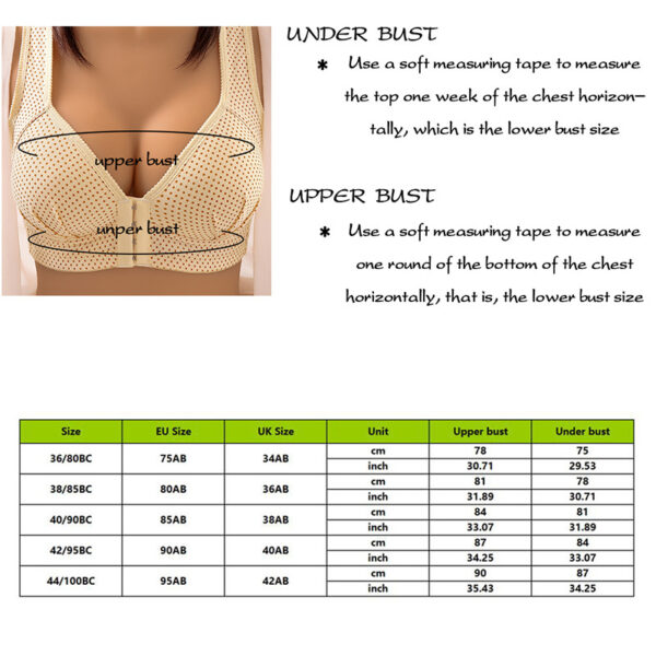 Seamless Sexy Bra For Women Fashion Push Up Bras Wire Free Lingerie Full Cup Bralette Cotton Underwear Brassiere Front Closure - Image 6