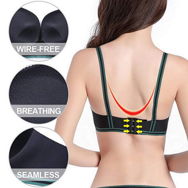 Seamless Sexy Bras For Women Fashion Push Up Bra Wire Free Lingerie 3/4 Cup Bralette Cotton Underwear Brassiere - Image 5