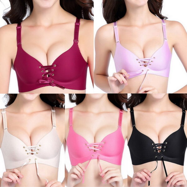 Seamless Sexy Bras For Women Fashion Push Up Bra Wire Free Lingerie 3/4 Cup Bralette Cotton Underwear Brassiere