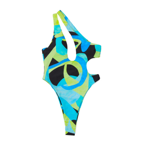 Sexy One Piece Swimsuit 2022 Swimwear Women Print One Shoulder Bodysuit Push Up Monokini Brazilian Bathing Suit Summer Beachwear - Image 5