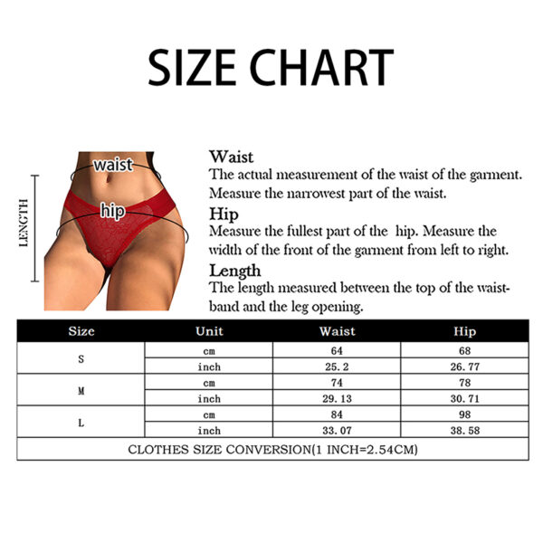 Sexy Panties Embroidered Mesh Yarn Ladies Thong Transparent Young Woman Temptation Underwear Fashion Hot T Pants G-String - Image 6