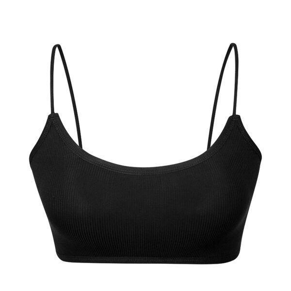 VEQKING Beauty Cross Back Sport Bra For Women Yoga Sport Top Vest Breathable Wirefree Padded Fitness Yoga Bras - Image 5