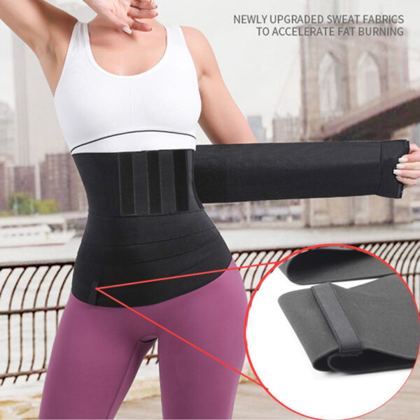 Waist Trainer Wrap Belt Body Shaper faja For Women Tummy Control Resistance Bands Waist Cincher Fajas Shaperwear - Image 2