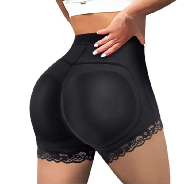 Women Body Shaper Padded Butt Lifter Panty Butt Hip Enhancer Fake Hip Shapewear Briefs Push Up Slip Slim Shorts