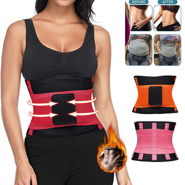 Women Corset Latex Waist Trainer Body Shaper women modeling strapBody shapewear Tummy Control Strap Slimming Fitness Belt - Image 4