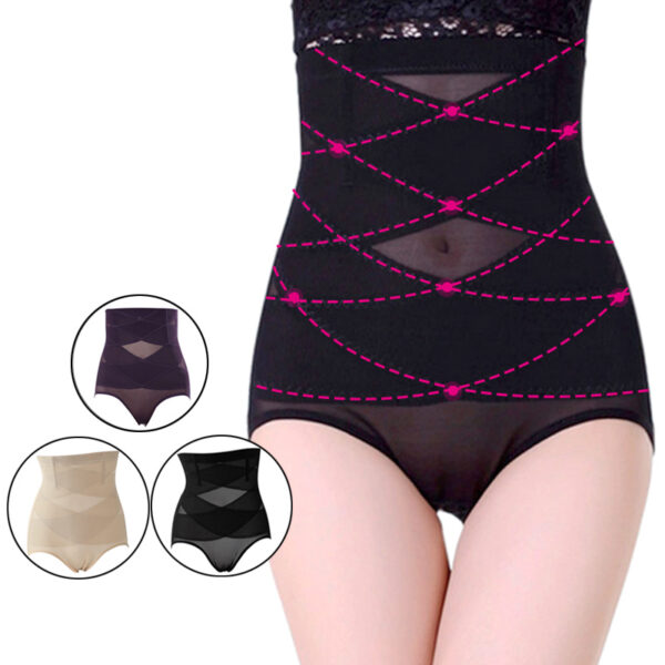 Women High Waist Trainer Body Shaper Panties Tummy Belly Control Body Slimming Control Shapewear Girdle Underwear Waist Trainer - Image 3