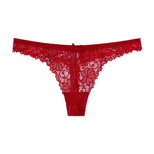 Women Low Rise Lingerie Soft Fashion Transparent Underwear Sexy Floral Lace Mesh Panties Intimates Female Comfortable Underpants - Image 2