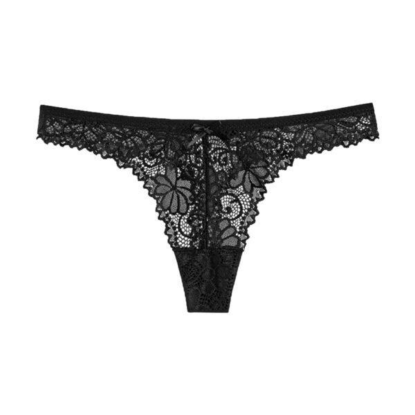 Women Low Rise Lingerie Soft Fashion Transparent Underwear Sexy Floral Lace Mesh Panties Intimates Female Comfortable Underpants - Image 3