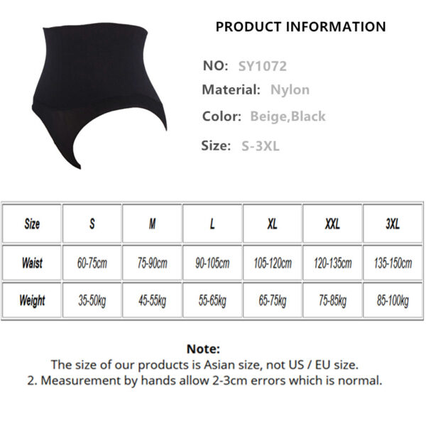 Women Waist Trainer Hips Lift Up Control Body Shaper Underwear Panties Shapewear Slimming Briefs - Image 6