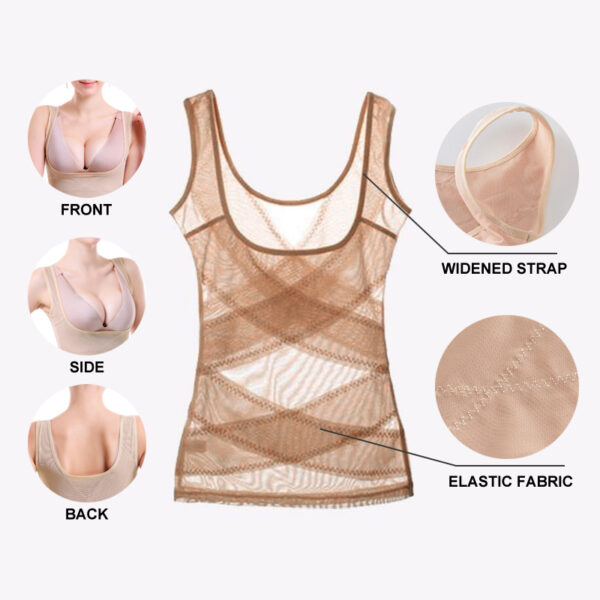 Women's Slimming Underwear Bodysuit Body Shaper Waist Shaper Shapewear Postpartum Recovery Slimming Shaper - Image 2