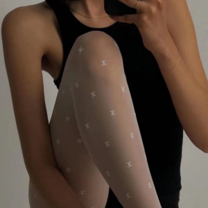 Women's Tight Pantyhose Fashion Stockings High Quality Tights Letter Design Luxury Pantyhose Sexy Stockings Fishnet Mesh Socks