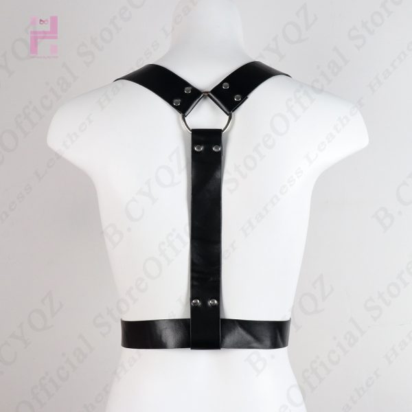 B.CYQZ Pu Leather Harness Belt For Women Body Garter Sexy Underwear Outfit Rave Women High Waist Butterfly Suspender Garter Belt - Image 6