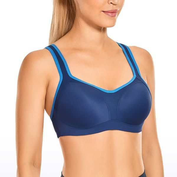 Sports Bra Top Women High Impact Underwire Summer Workout Running Underwear Brassiere Active Sportwear Fitness Golf 2023 Lady - Image 3